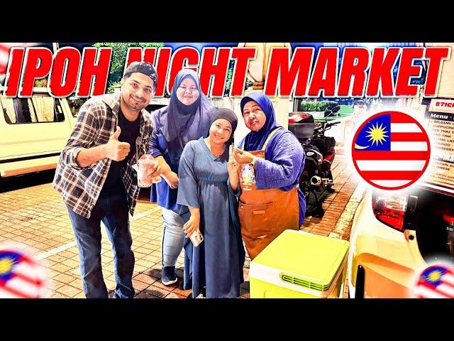 IPOH KI NIGHT MARKET | PAKISTANI MOTOVLOGER IN MALAYSIA |ZS MOTOVLOGS |