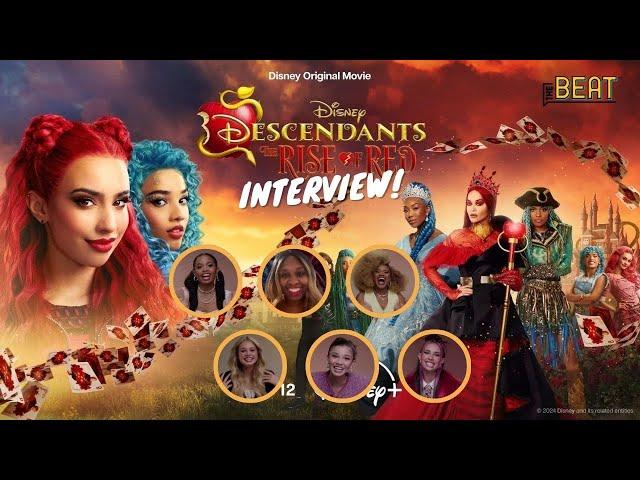 The Cast Of Disney's DESCENDANTS: THE RISE OF RED!