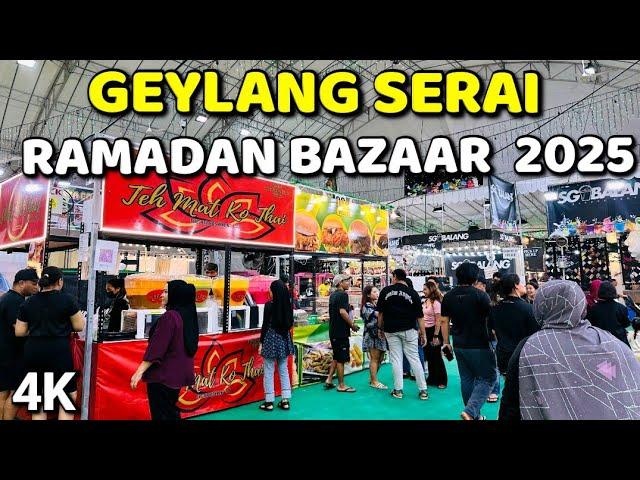 Geylang Serai Ramadan Bazaar 2025 | Hari Raya Lights-Up| Ramadan in Singapore | Ramadan 2025