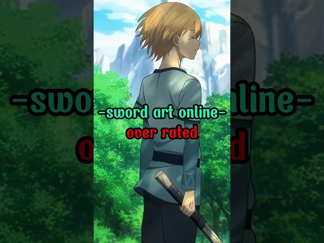 anime ratings | sword art online | attack on titan | bleach | anime edit|