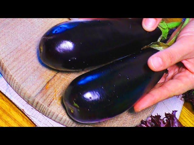 Eggplants are real gold! Healthy recipe! Eggplants taste better than meat!