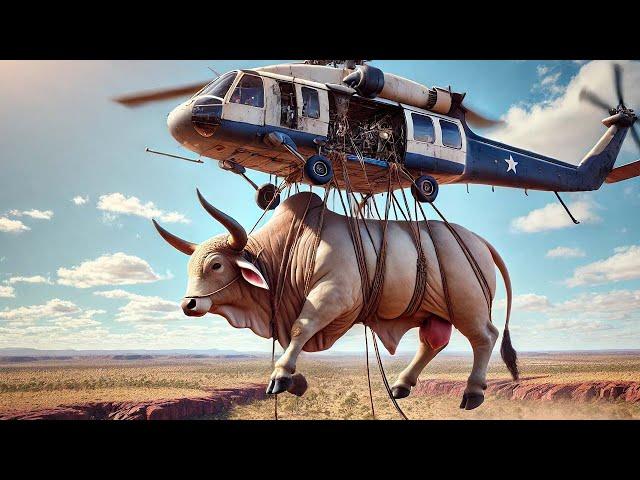 How Farmers Raise Millions Of Cattle From The Air - Agriculture Technology