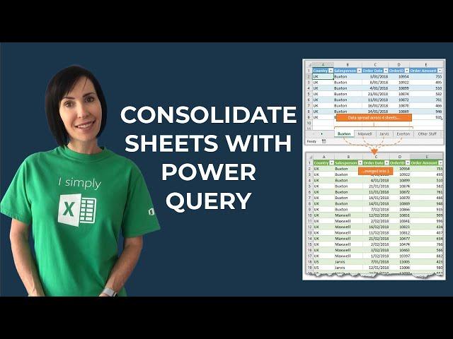 Consolidate Excel Sheets with Power Query