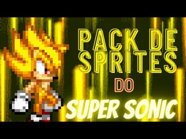Pack de Sprites do Super Sonic (MunkyBoi)