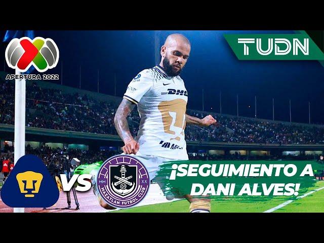 Seguimiento Dani Alves: debuta con Pumas y da mágica asistencia | TUDN