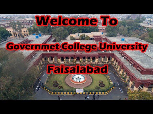 Welcome to Government College University, Faisalabad | University Life