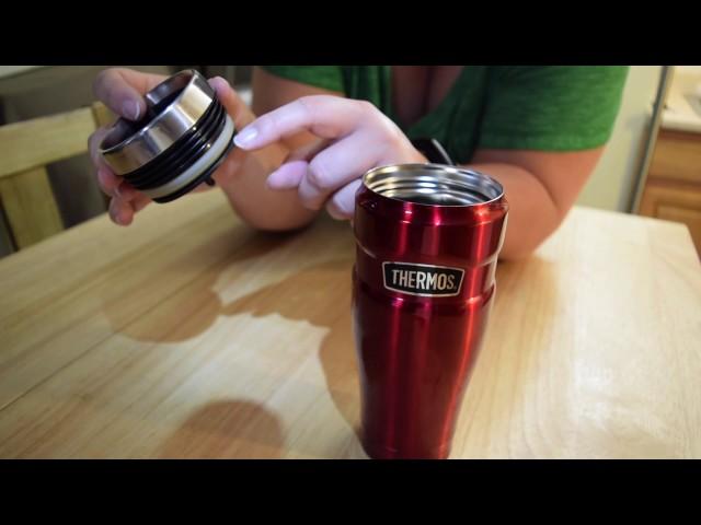 Using and Caring for your Thermos Stainless King 16 oz. Travel Tumbler