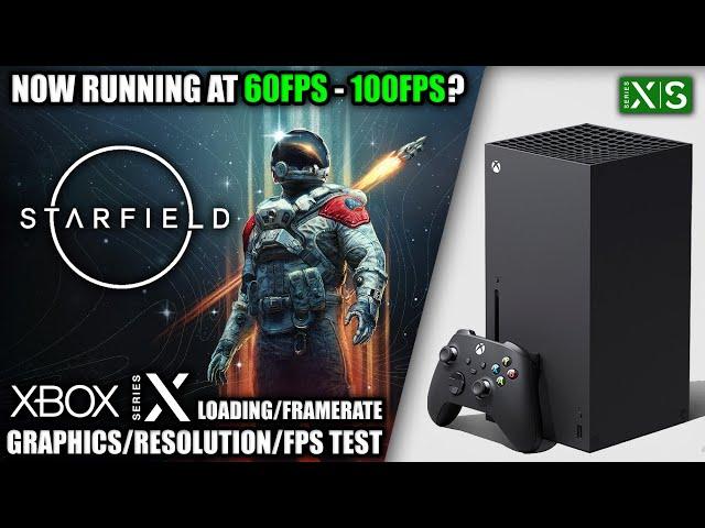 Starfield: 60FPS Update - Xbox Series X Gameplay + FPS Test