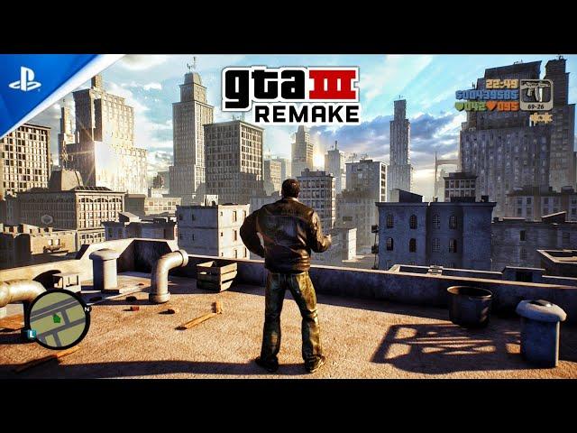 GTA III Remake - Unreal Engine 5 Amazing Showcase | Concept Trailer