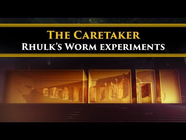Destiny 2 Lore - Rhulk's Worm experiments in Vow of the Disciple. The Caretaker's lore & Origins!