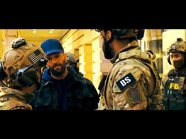 Jason Statham having Big Fight with FBI || THE BEEKEEPER || 4k