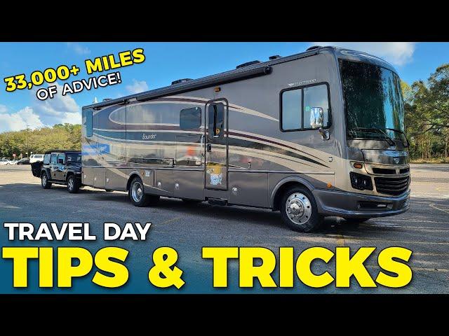 STRESS-FREE RV TRAVEL?! 11 Tips from Fulltime RVers