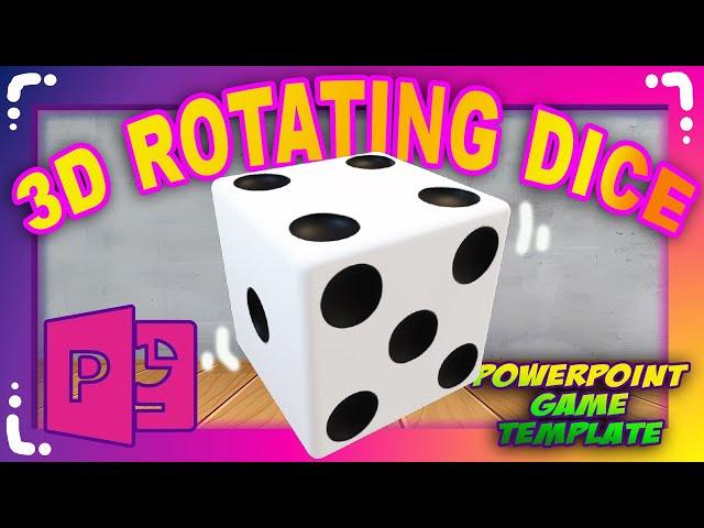 Rotating 3D Dice in PowerPoint - PowerPoint Game Ideas - PPT Games