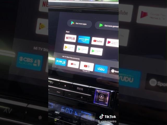 TOYOTA ALPHARD VELLFIRE ALPINE UPGRADE ANDROID AUTO TV