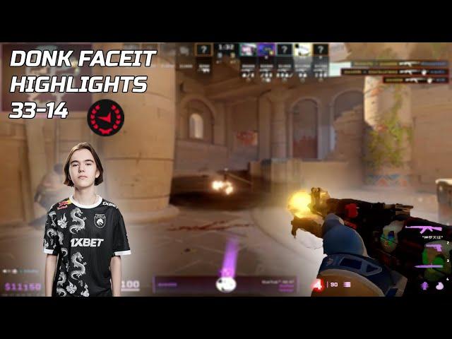 DONK 33-14 FACEIT HIGHLIGHTS #1