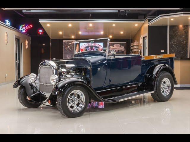 1928 Ford Model A Pickup Street Rod #studiodaveed #ford #classiccars #musclecars #pickup