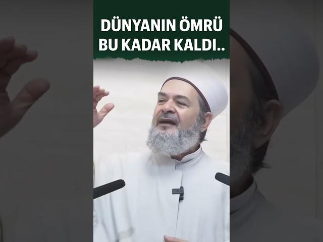 Dünyanın Ömrü Bu Kadar Kaldı - Abdurrahman Büyükkörükçü Hoca #ehlisünnet #cuma #dua #sohbet