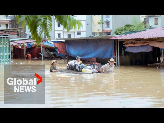 “I have nothing left”: Typhoon Yagi pummels Vietnam, leaves at least 64 dead