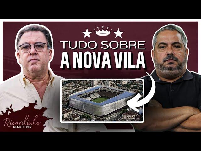 NOVA ARENA DO SANTOS FICARÁ DESSE JEITO! / TODOS OS DETALHES DA OBRA