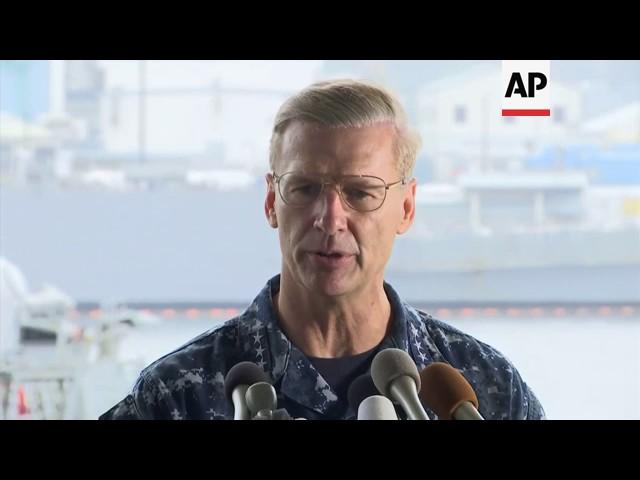 US Navy will launch investigation into collision