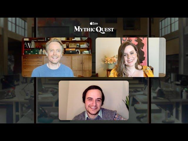 MYTHIC QUEST interview - David Hornsby & Jessie Ennis on Season 2