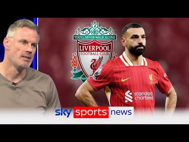 "I expect it to be sorted" - Jamie Carragher on Salah contract talks, Man Utd form and Isak future