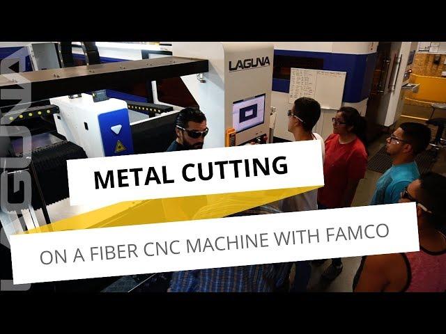 Fiber Laser Cutting Metal with FAMCO and a Laguna Tools Plasma CNC | Laguna Tools