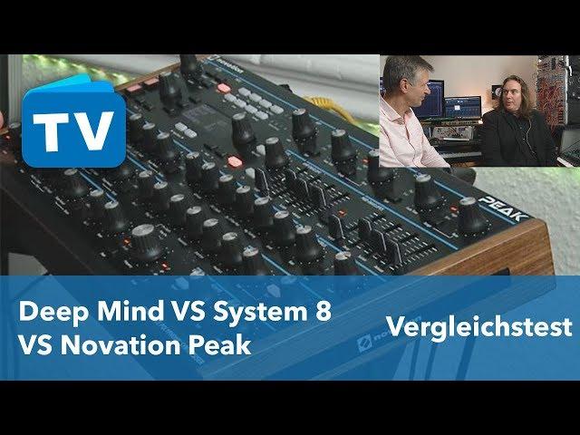 Novation Peak VS Deep Mind VS System 8  XXL mit Tangerine Dream Thorsten Quaeschning