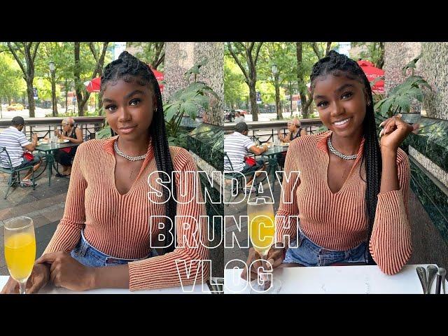 KOLLEGE WITH KIARAN VLOG: sunday brunch in atlanta & preparing for the work week