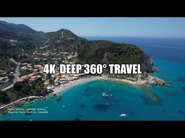  Deep House Drone 4K Footage  Mylos Beach & Agio Nikitas  Lefkada Greece