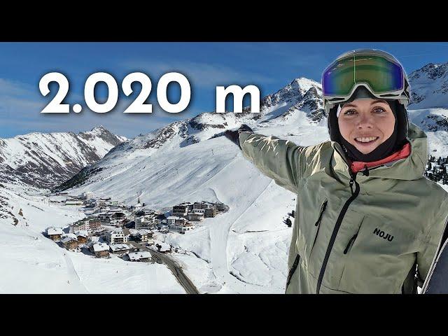 The highest ski resort in Austria: Skiing in Kühtai (2,020 m)