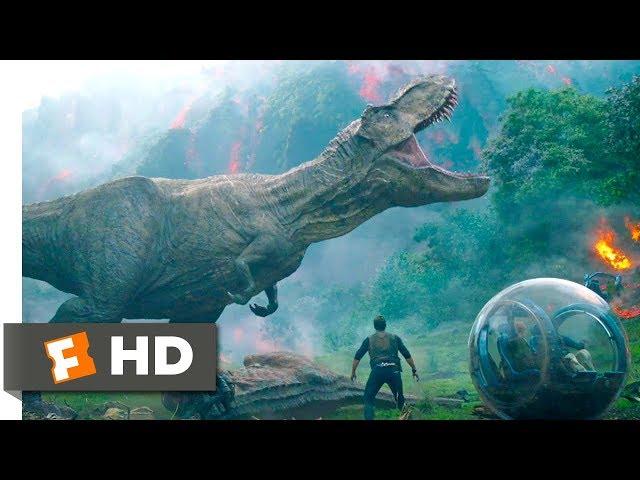 Jurassic World: Fallen Kingdom (2018) - Saved by Rexy Scene (4/10) | Movieclips