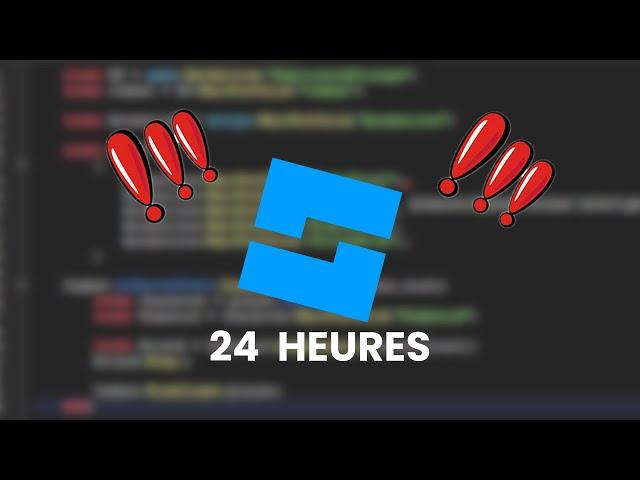 J'AI 24 HEURES POUR FAIRE UN JEU ROBLOX! (j'ai fais des Dinguerie )