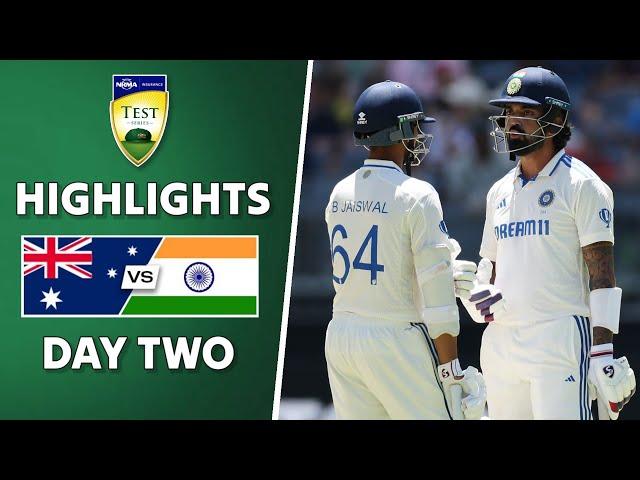 IND vs AUS 1st Test Day 2 Highlights 2024, India vs Australia Day 2 Highlights Today's Cricket Match