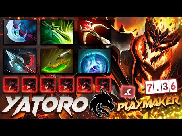 Yatoro Shadow Fiend Playmaker - Dota 2 Pro Gameplay [Watch & Learn]