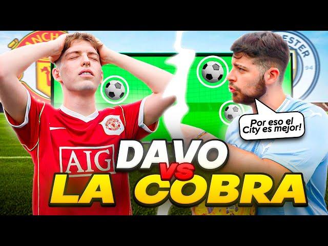 DAVOO XENEIZE vs. LA COBRA - RETOS DE FUTBOL (PRECISION, PUNTERIA Y POTENCIA)