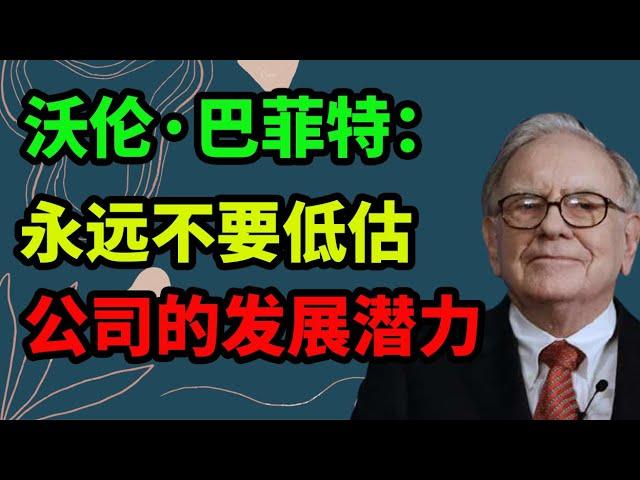 沃伦·巴菲特：永远不要低估公司的潜力(2021年）（中文字幕）