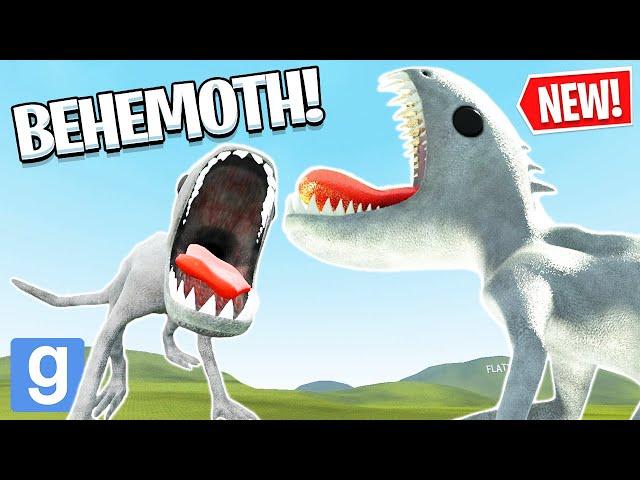 BEHEMOTH ️ NEW TREVOR HENDERSON CREATURE! (Garry's Mod Sandbox) | JustJoeKing