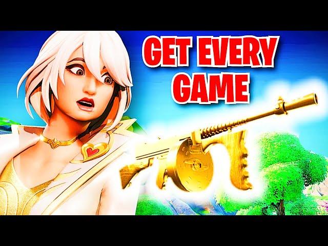Getting Gold Drum Gun EVERYGAME (Fortnite Tips And Tricks)