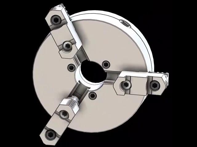 chuck mechanism 3D