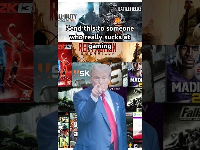 Let him know #gaming #gamingmeme #donaldtrumpmeme #donaldtrump #games