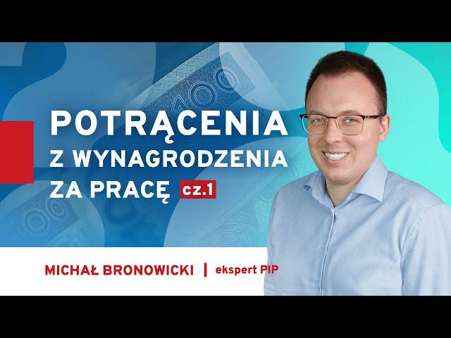 Potrącenia z wynagrodzenia za pracę cz.1