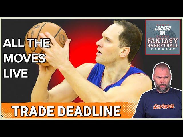 NBA Fantasy Basketball: Trade Deadline Day Live Coverage & Implications #NBA #nbatradedeadline