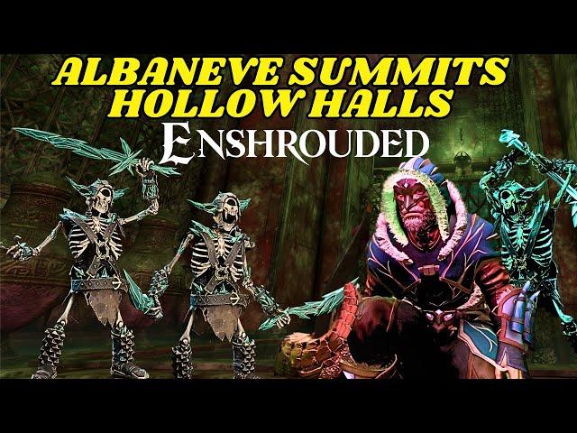 Co Op Hollow Halls Albaneve Summits - Blind Run -  Hard+ Difficulty - Enshrouded