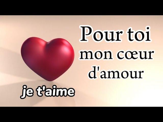 Message d'amour très touchant ️️️... tu es tout pour moi | lettre d'amour