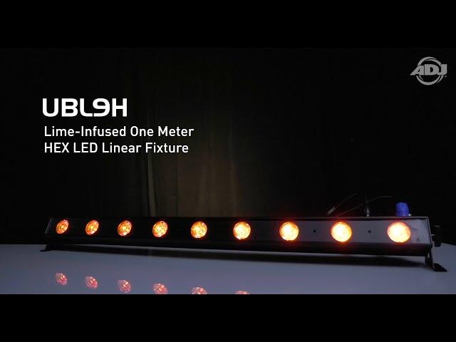 ADJ Lighting UBL9H Linear Fixture Demo