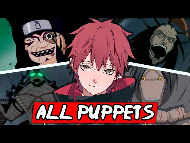 ALL PUPPETS IN NARUTO | ABILITIES AND ARSENAL