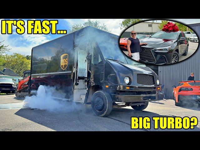 We Bought An LS Swapped UPS Truck... And Mom A New Car!!!