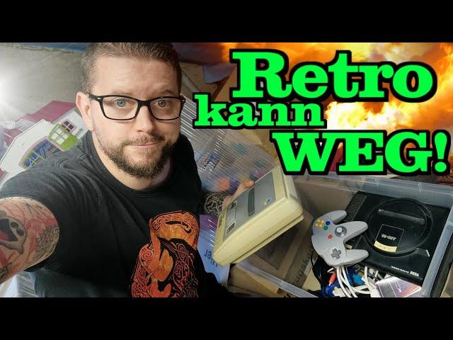 WARUM ich meine RETRO KONSOLEN auf den SPEICHER verbannt habe!