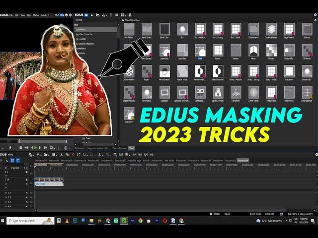 How to use Masking Effect in Edius || edius video editing || edius project free download